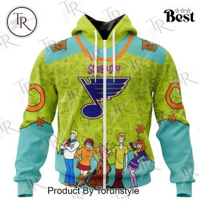 NHL St. Louis Blues Special Scooby Doo Design Hoodie