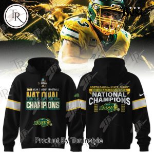 North Dakota State Bison NCAA 10X NCAA D-1 Football National Champions 2024 Hoodie