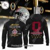 2024-25 CFP National Champions Ohio State Buckeyes “Nine-Times” Hoodie – Red