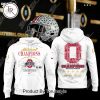 24-25 National Champions Ohio State Buckeyes Hoodie – Black