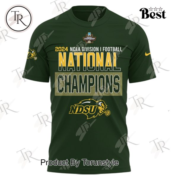 2024 NCAA Division I Football Nat10nal Champions North Dakota State Bison NCAA Hoodie