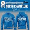 2024 NFC North Division Champions Ready To Roll Detroit Lions NFL Back To Back Hoodie – Black