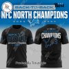 2024 NFC North Division Champions Ready To Roll Detroit Lions NFL Back To Back T-Shirt – Blue