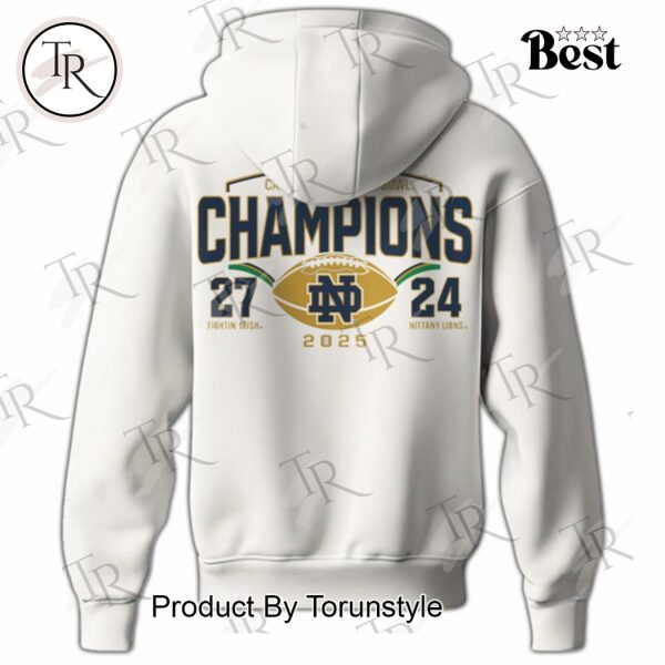 2025 Champs Capital One Orange Bowl On Our Way To The A NCAA Notre Dame Fighting Irish  Hoodie