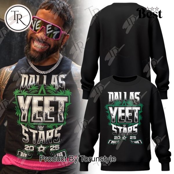 2025 Dallas Stars “Yeet” Hoodie – Black