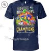 Back To Back 2023-2024 AFC North Division Champions Baltimore Ravens NFL T-Shirt