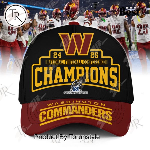 24-25 National Football Conference Championship Washington Commanders Cap