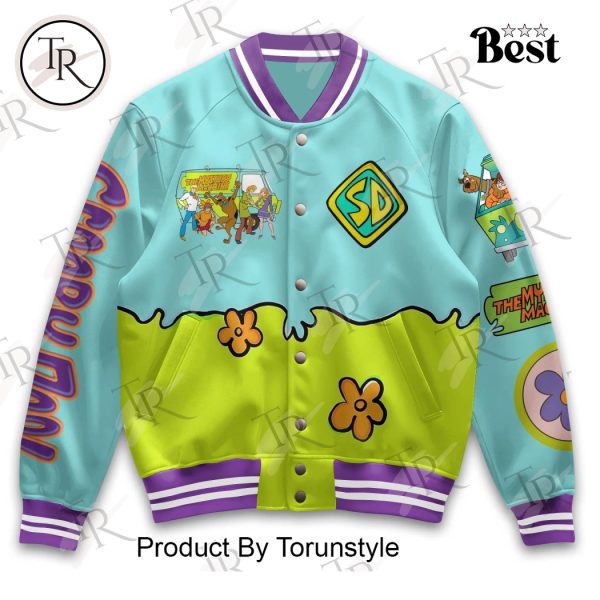 Scooby Dooby Doo! Where Are You! Baseball Jacket