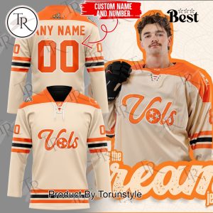 Tennessee Vols NCAA Limited Edition Custom Name Hockey Jersey