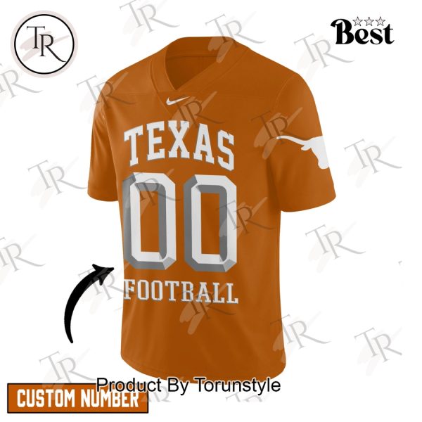 Tailgate Like A Champions Texas Football NCAA Custom Name Football Jersey