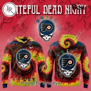 Philadelphia Flyers NHL Grateful Dead Night Hoodie