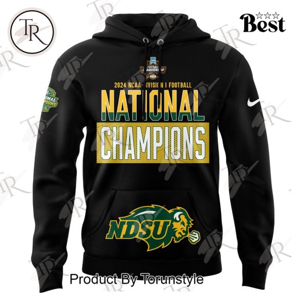 NCAA Division I FCS Champions North Dakota State Bison NCAA Beat Montana State Hoodie