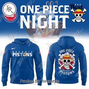 NBA Detroit Pistons One Piece Night Hoodie