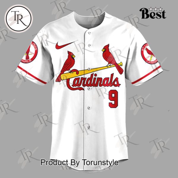 Bob Uecker X Cardinals 9 Baseball Jersey