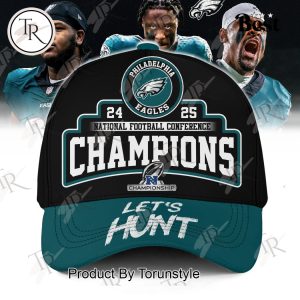 Philadelphia Eagles 24-25 National Football Conference Champions Cap