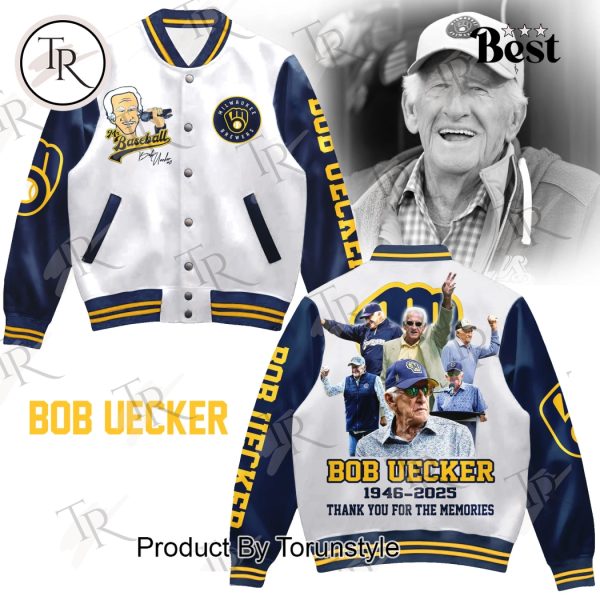 Mr.Baseball Bob Uecker 1946 -2025 Thank You For The Memories Baseball Jacket