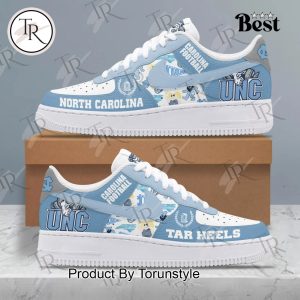 North Carolina Tar Heels NCAA 2025 Air Force 1 Sneaker