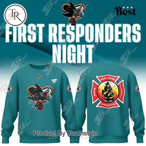 San Jose Sharks First Responders Night Hoodie