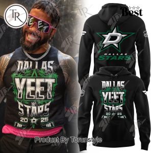 Dallas Stars “Yeet” 2025 Hoodie – Black