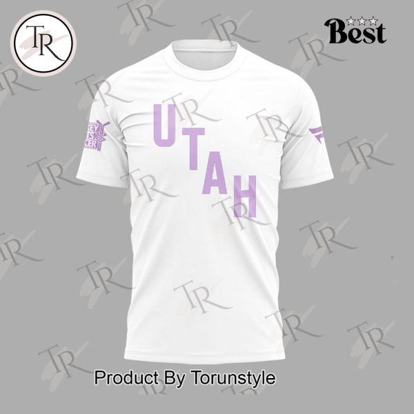 Utah Hockey Club Hockey Fights Cancer Hoodie