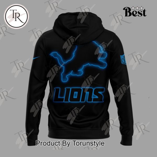 Back To Back NFC North Division Champions 2023-2024 Detroit Lions NFL Hoodie – Black