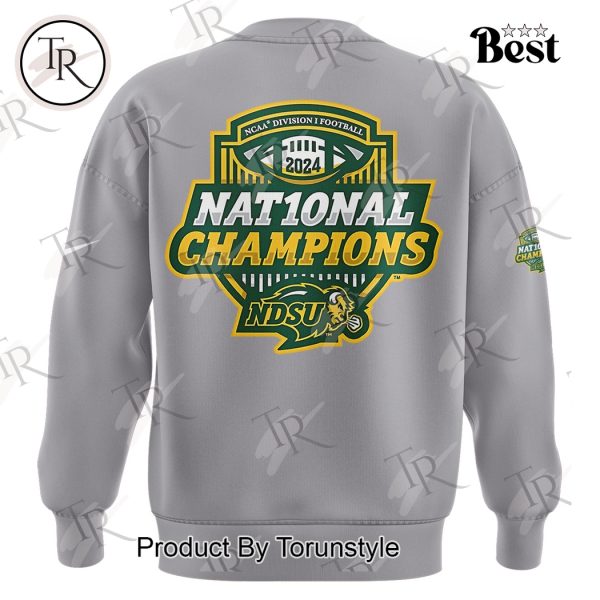 2024 NCAA Division I Football National Champions North Dakota State Bison NCAA Hoodie