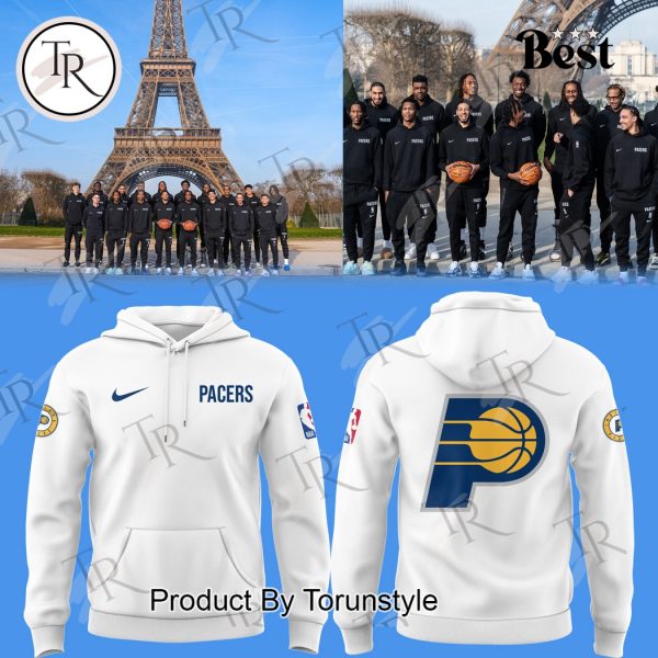 Indiana Pacers New Edition 2025 Hoodie – White