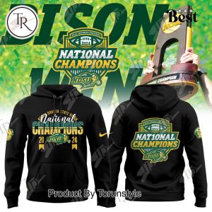 North Dakota State Bison NCAA 2024 NCAA Division I Football National Champions Hoodie – Yellow