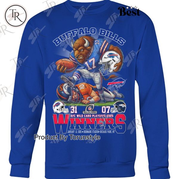 NFL Buffalo Bills AFC Wild Card Playoff 2025 Winners T-Shirt