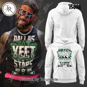 2025 Dallas Stars “Yeet” Hoodie – White