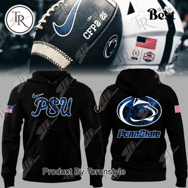 NCAA Penn State Nittany Lions New Black Design Hoodie