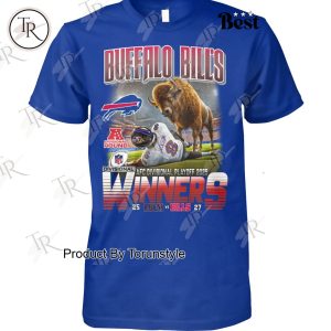 Buffalo Bills AFC Divisional Playoff 2025 Winners T-Shirt