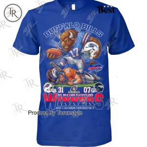 NFL Buffalo Bills AFC Wild Card Playoff 2025 Winners T-Shirt