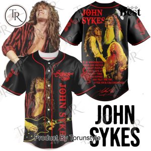 John Sykes New Design 2025 Baseball Jersey