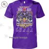 Back To Back NFC North Champions Detroit Lions Football NFL 2023-2024 T-Shirt