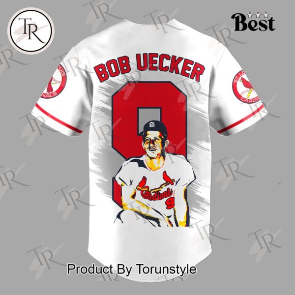 Bob Uecker X Cardinals 9 Baseball Jersey