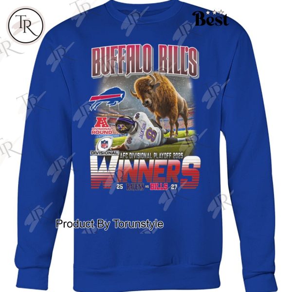 Buffalo Bills AFC Divisional Playoff 2025 Winners T-Shirt