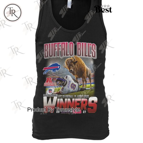 Buffalo Bills AFC Divisional Playoff 2025 Winners T-Shirt