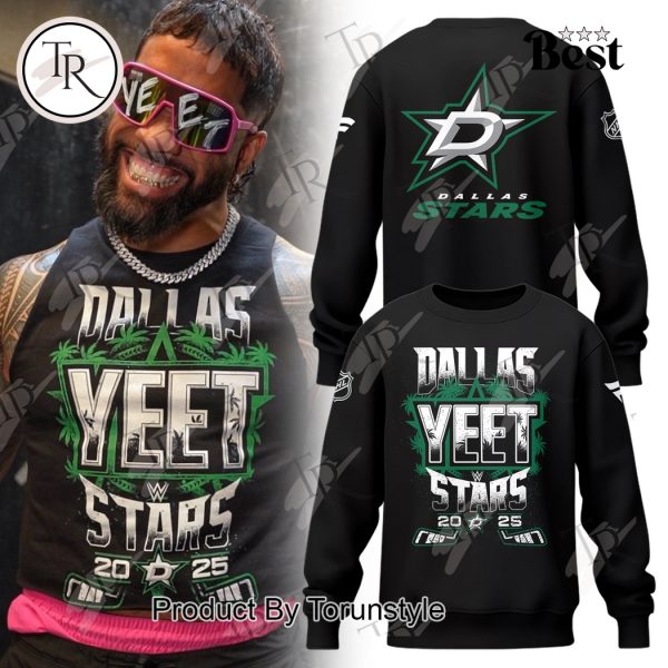 Dallas Stars “Yeet” 2025 Hoodie – Black