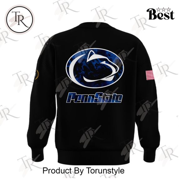 NCAA Penn State Nittany Lions New Black Design Hoodie