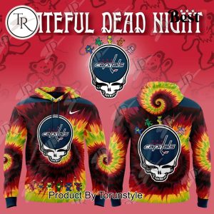 Washington Capitals NHL Grateful Dead Night Hoodie