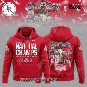 Ohio State Buckeyes 2024 National Champs Won For The Ages Hoodie