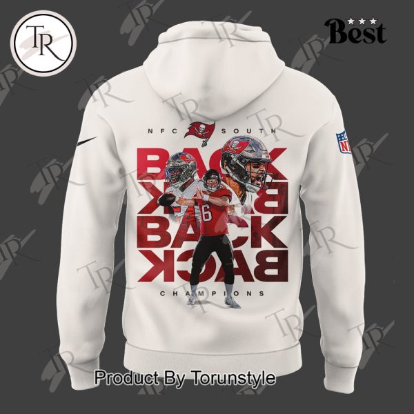 Tampa Bay Buccaneers 2024 NFC South Division Champions Back To Back Hoodie