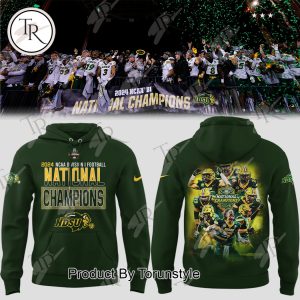 NCAA Division I FCS Champions North Dakota State Bison NCAA Beat Montana State Hoodie