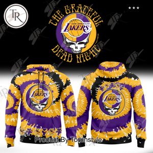 NBA Los Angeles Lakers The Grateful Dead Night Hoodie