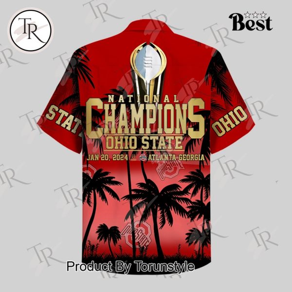 National Champions Ohio State NCAA January 20, 2025 – Atlanta, Georgia Hawaiian Shirt