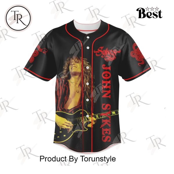 John Sykes New Design 2025 Baseball Jersey