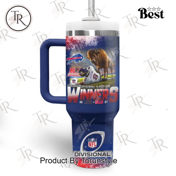 Buffalo Bills NFL Next AFC Stop Championship 40oz Tumbler