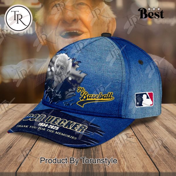 Mr.Baseball Bob Uecker 1934-2025 Thank You For The Memories Cap