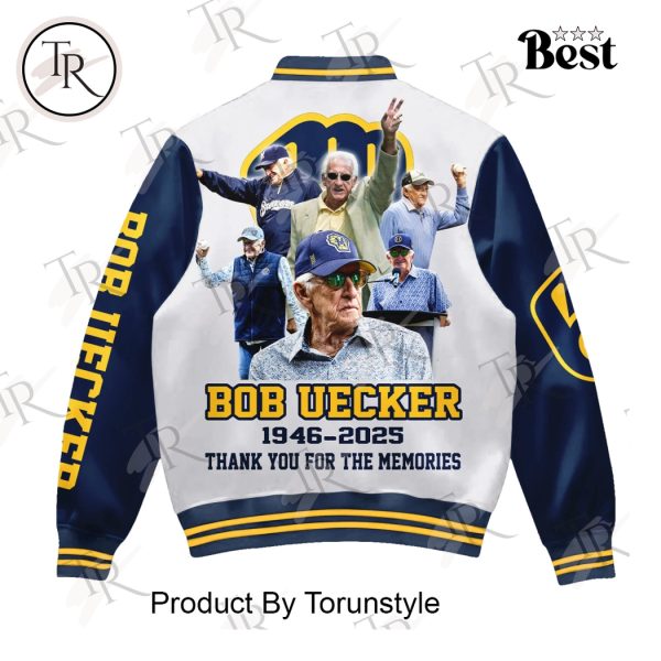 Mr.Baseball Bob Uecker 1946 -2025 Thank You For The Memories Baseball Jacket